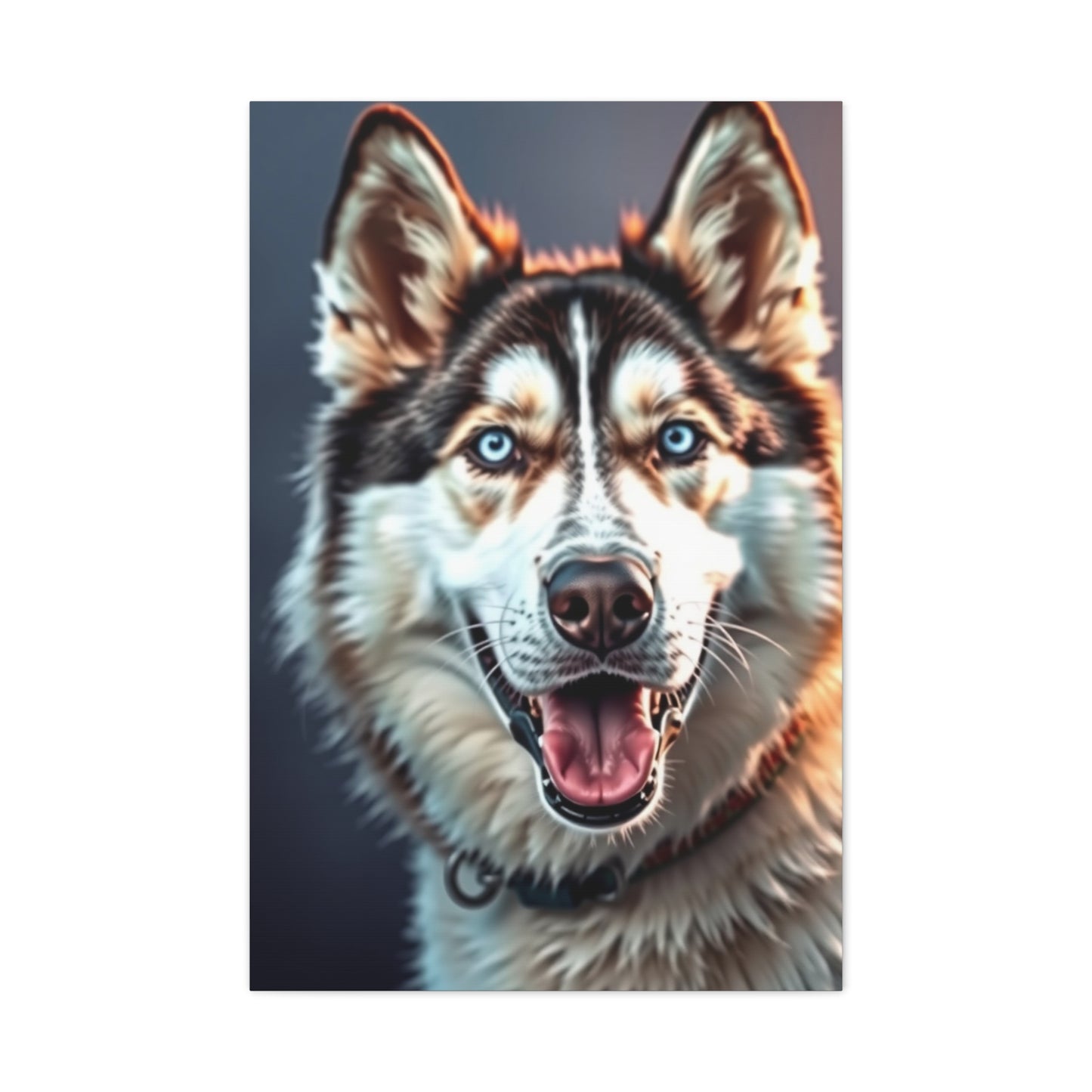 Frostbound Canine Masterpiece