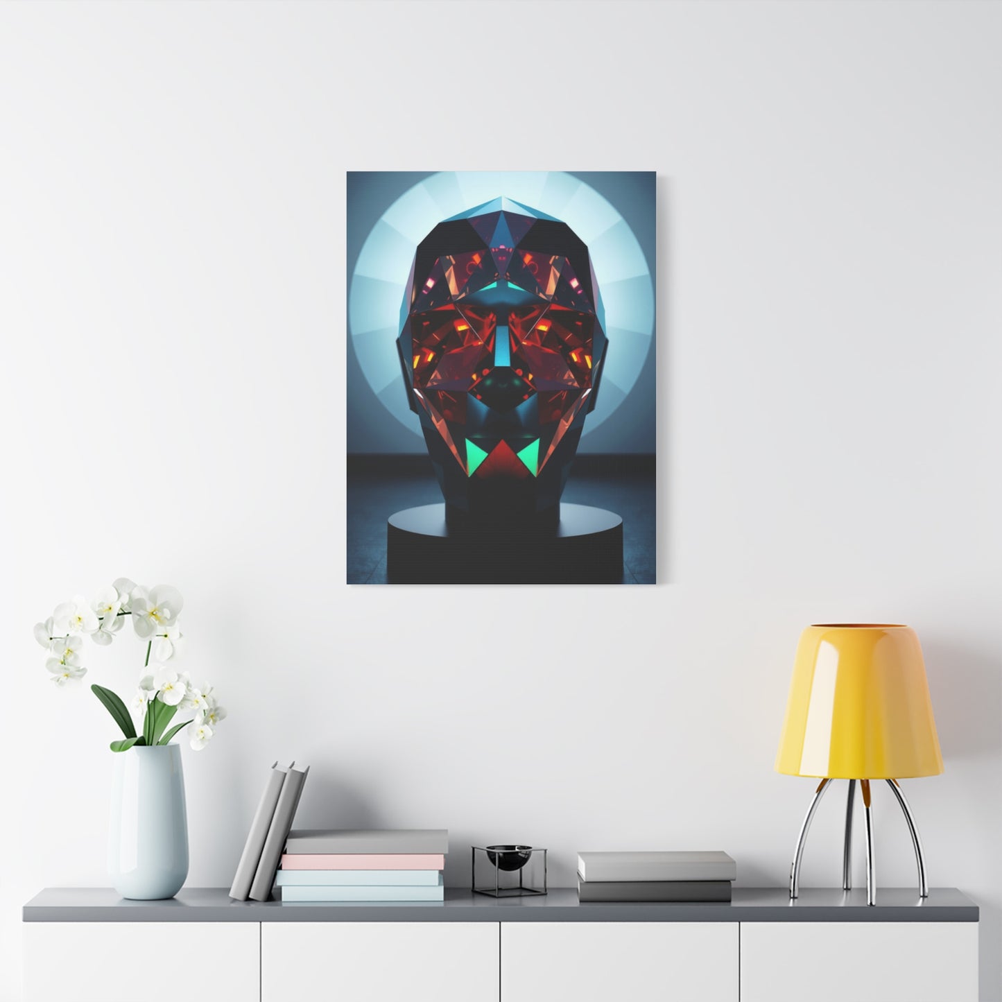 Harmonious Geometric Expression Wall Art & Canvas Print