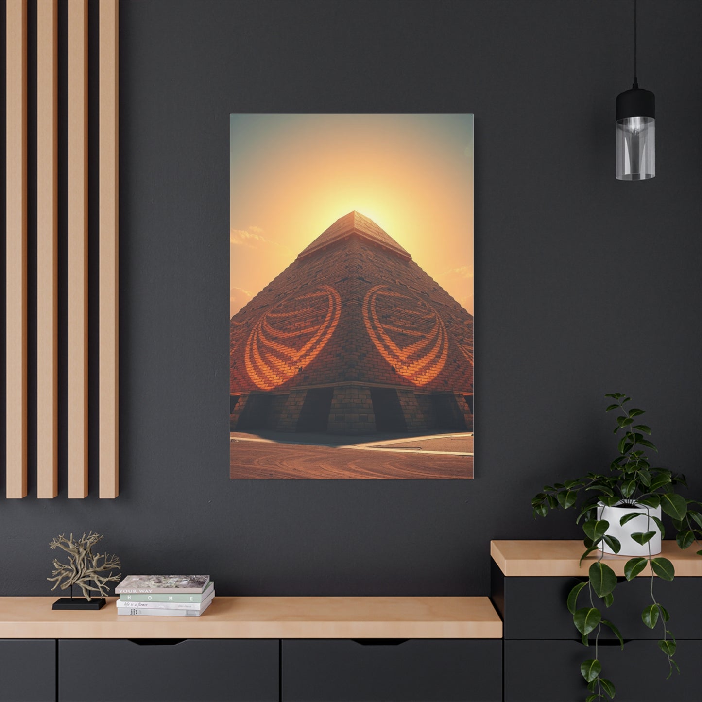 Supreme Pyramid Art Collection Wall Art & Canvas Print