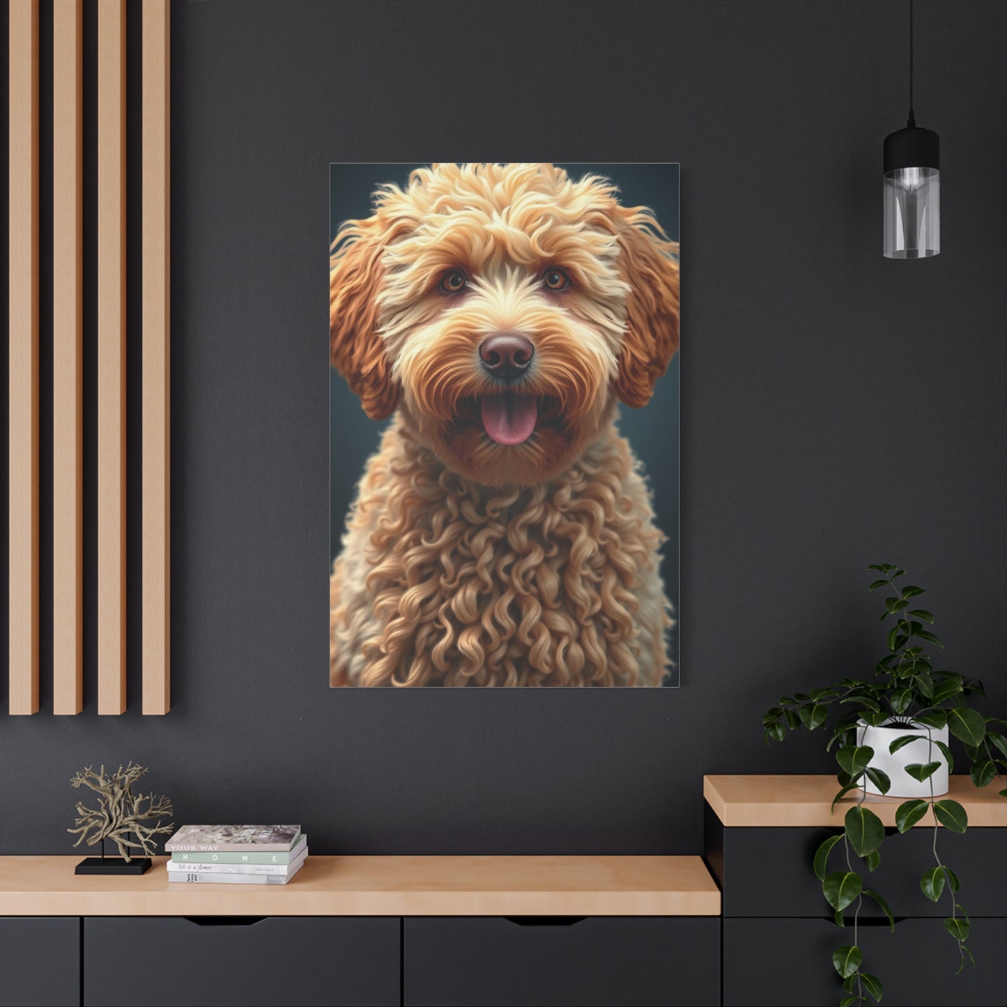 Golden Doodle Art Luxury Canvas Wall Art & Canvas Print