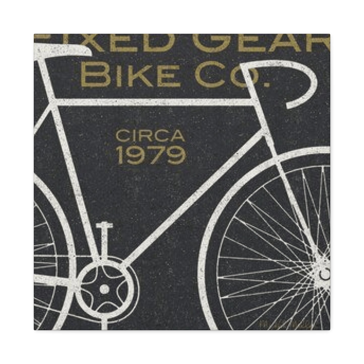 Fixed Gear Bike Co Poster Wall Art & Canvas Prints