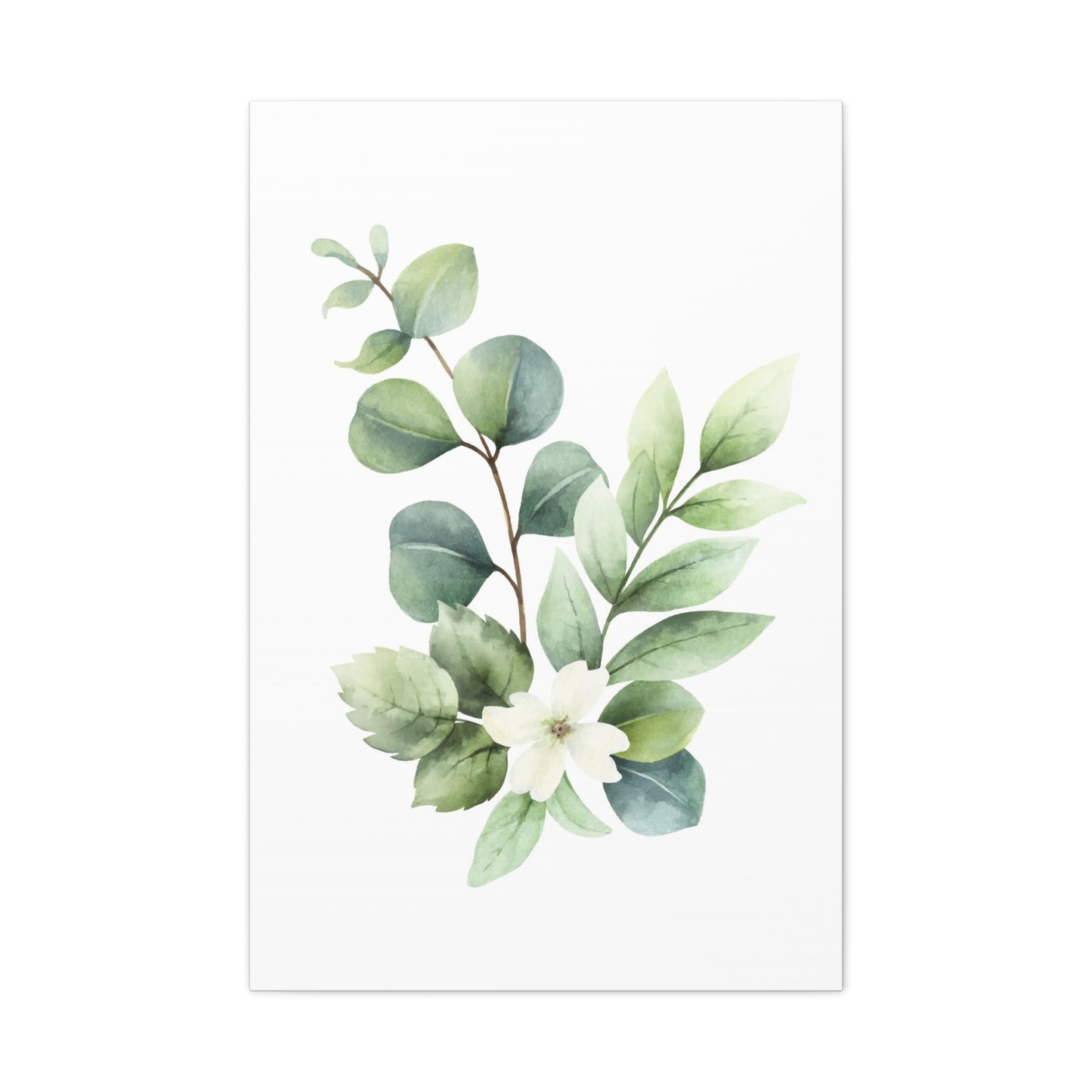 Eucalyptus Plant Light Wall Art & Canvas Prints