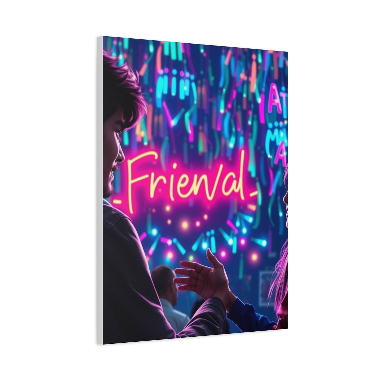 Masterpiece Friendship Art Vision Wall Art & Canvas Print