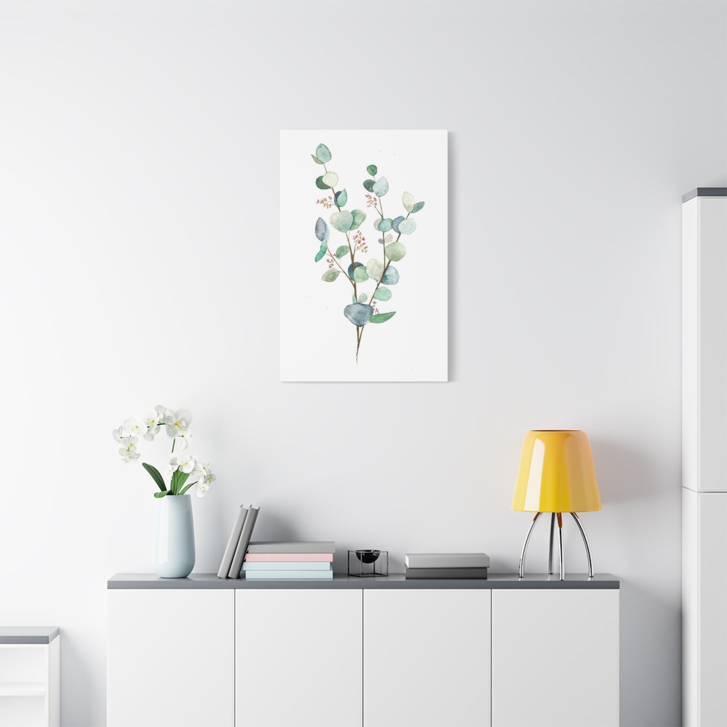 Eucalyptus Plant Light 2 Wall Art & Canvas Prints