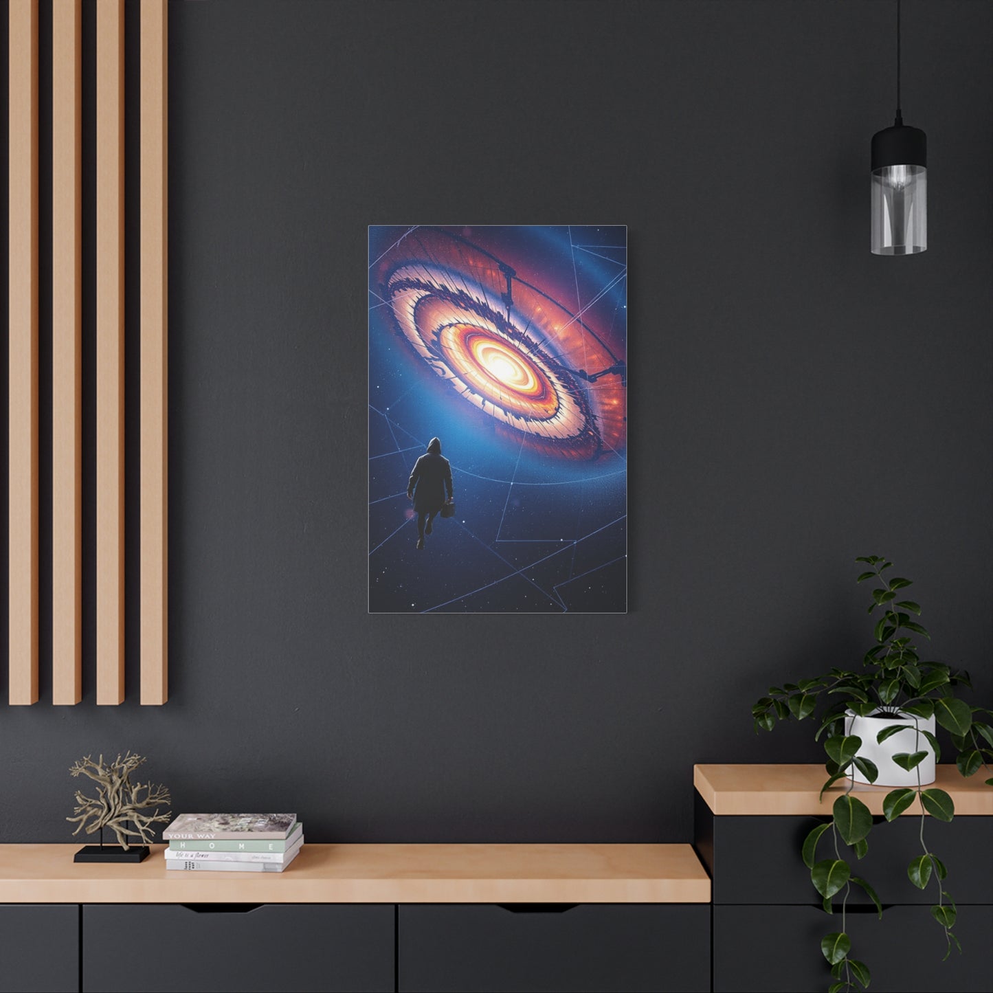 Ethereal Galaxy Impression Wall Art & Canvas Print