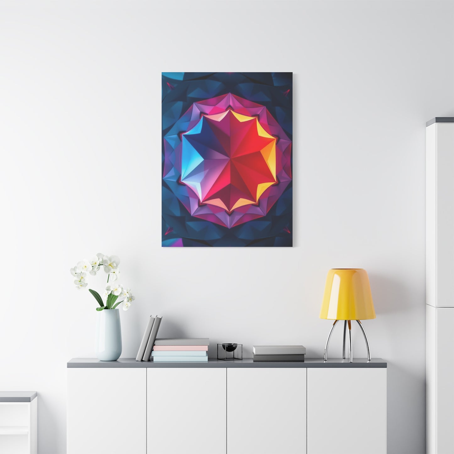Geometric Opulence Canvas Wall Art & Canvas Print