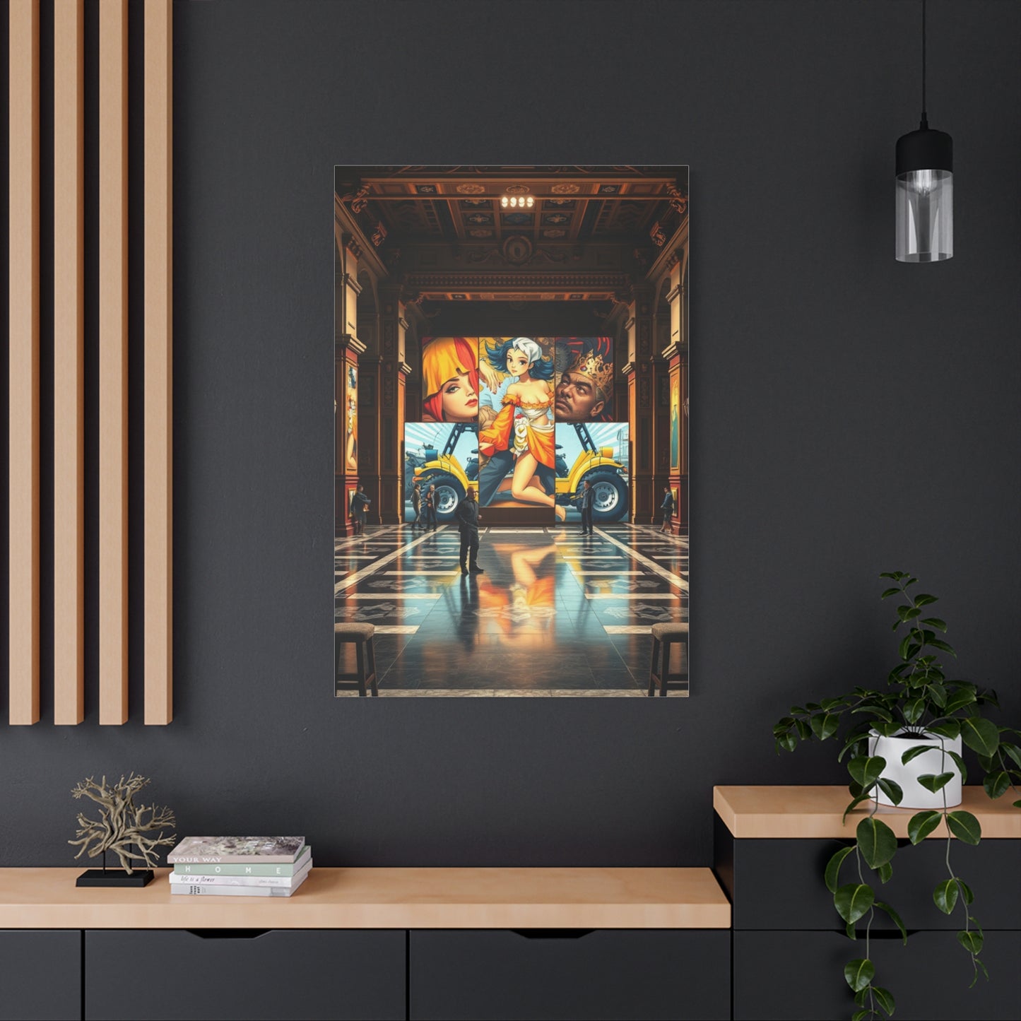 Flamboyant Essence Canvas Wall Art & Canvas Print