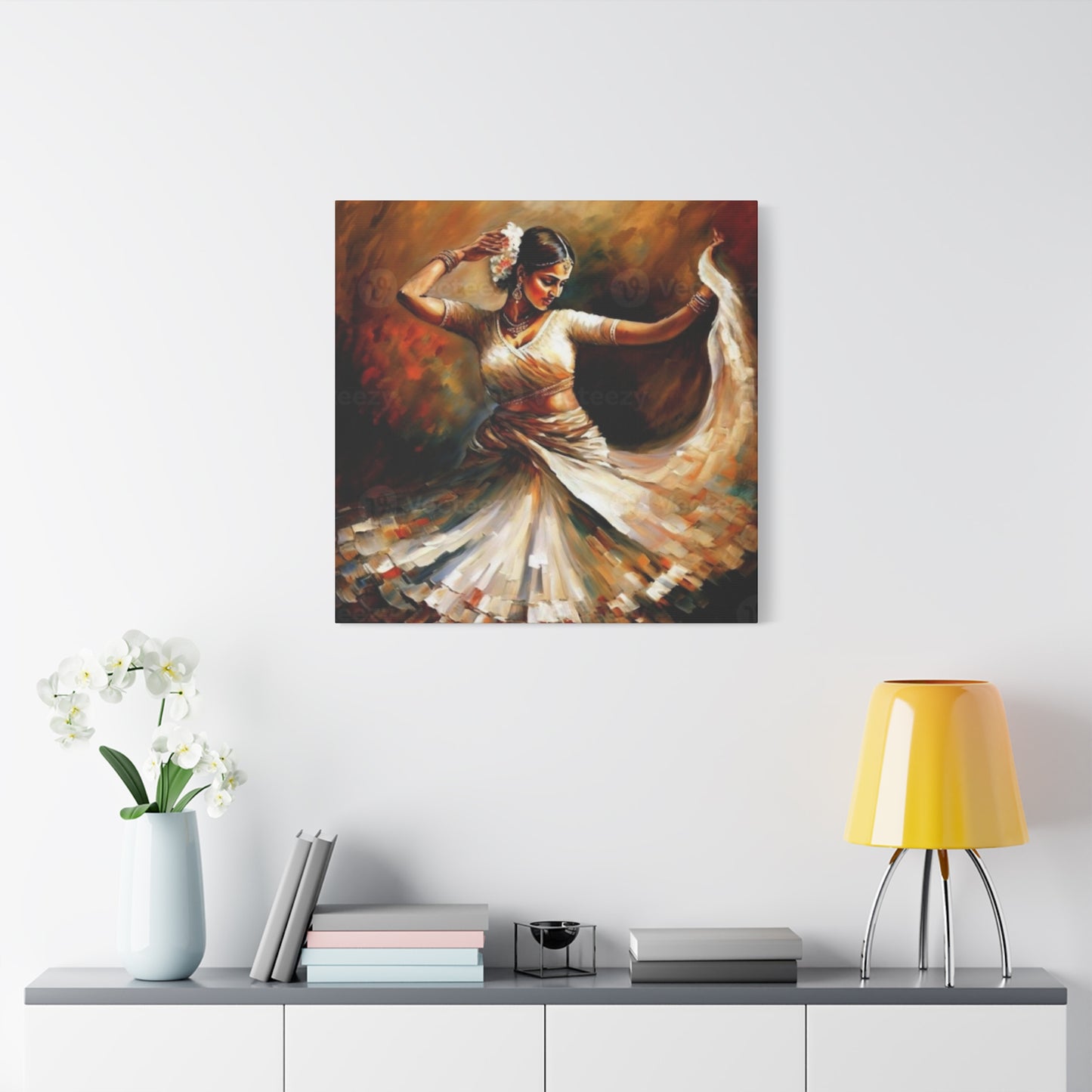 Indian Women Dancing Wall Art & Canvas Prints