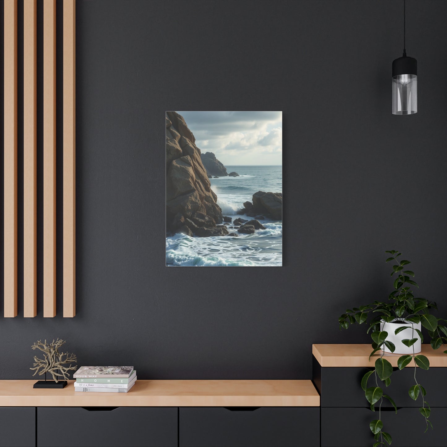 Coastal Panorama Splendor Wall Art & Canvas Print