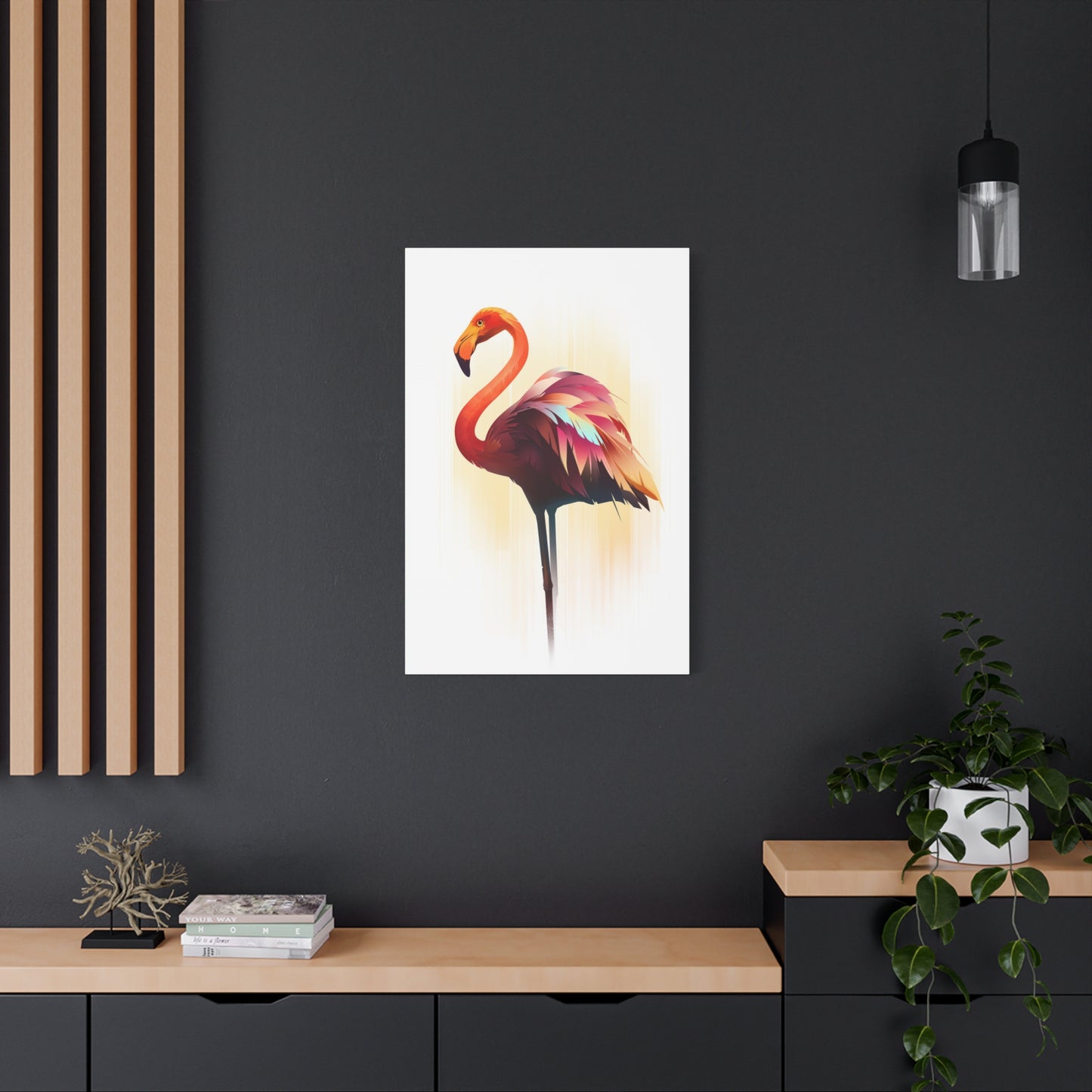 Flaming Warm Dark Wall Art & Canvas Prints