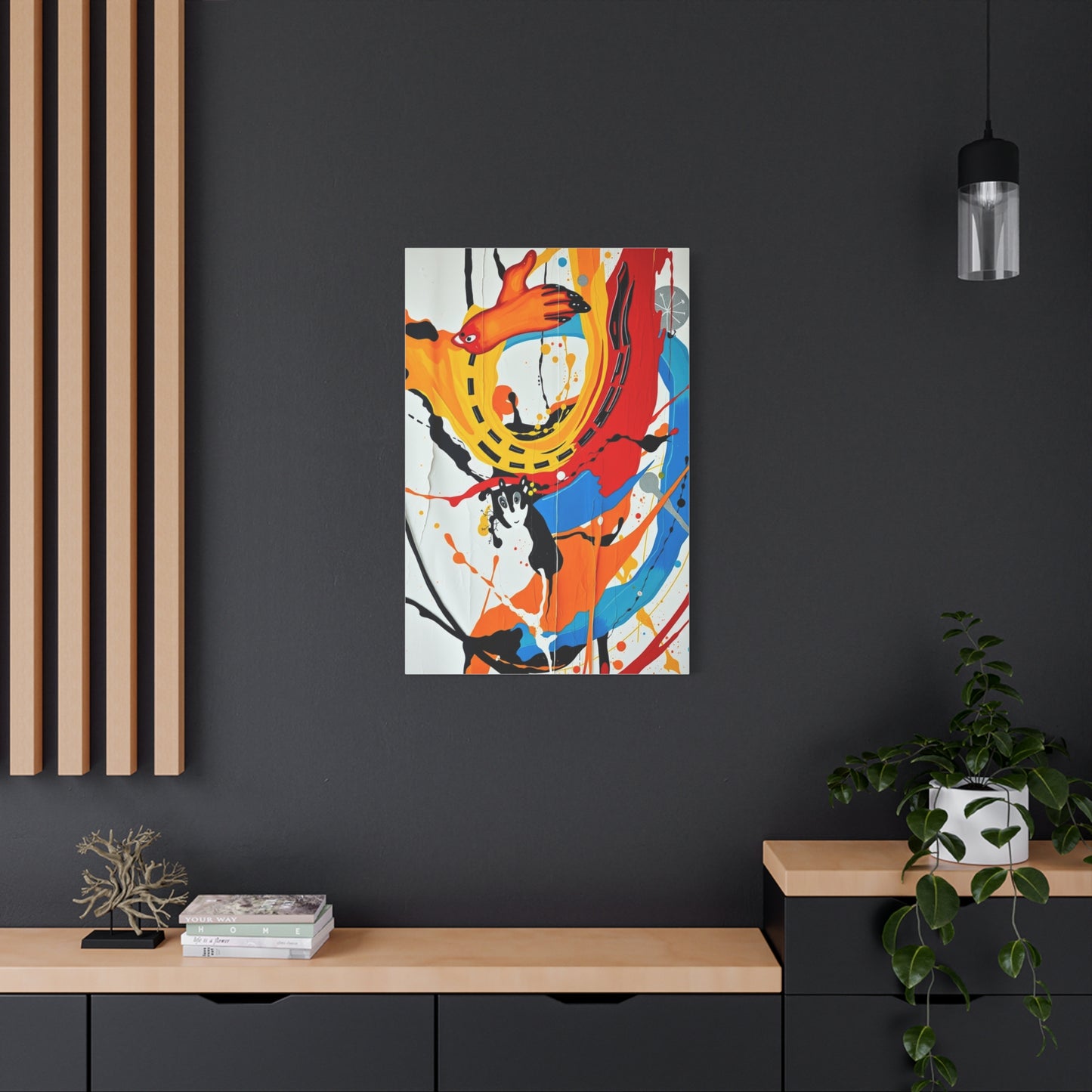 Seraphic Illusion Canvas Wall Art & Canvas Print