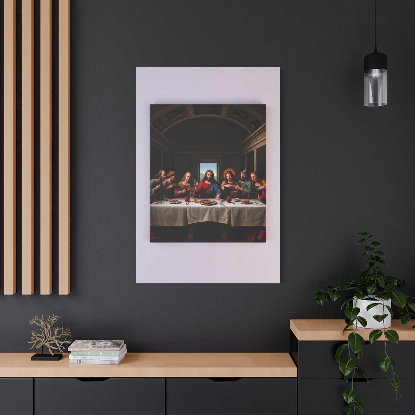 Vision The Last Supper Art Art Wall Art & Canvas Print