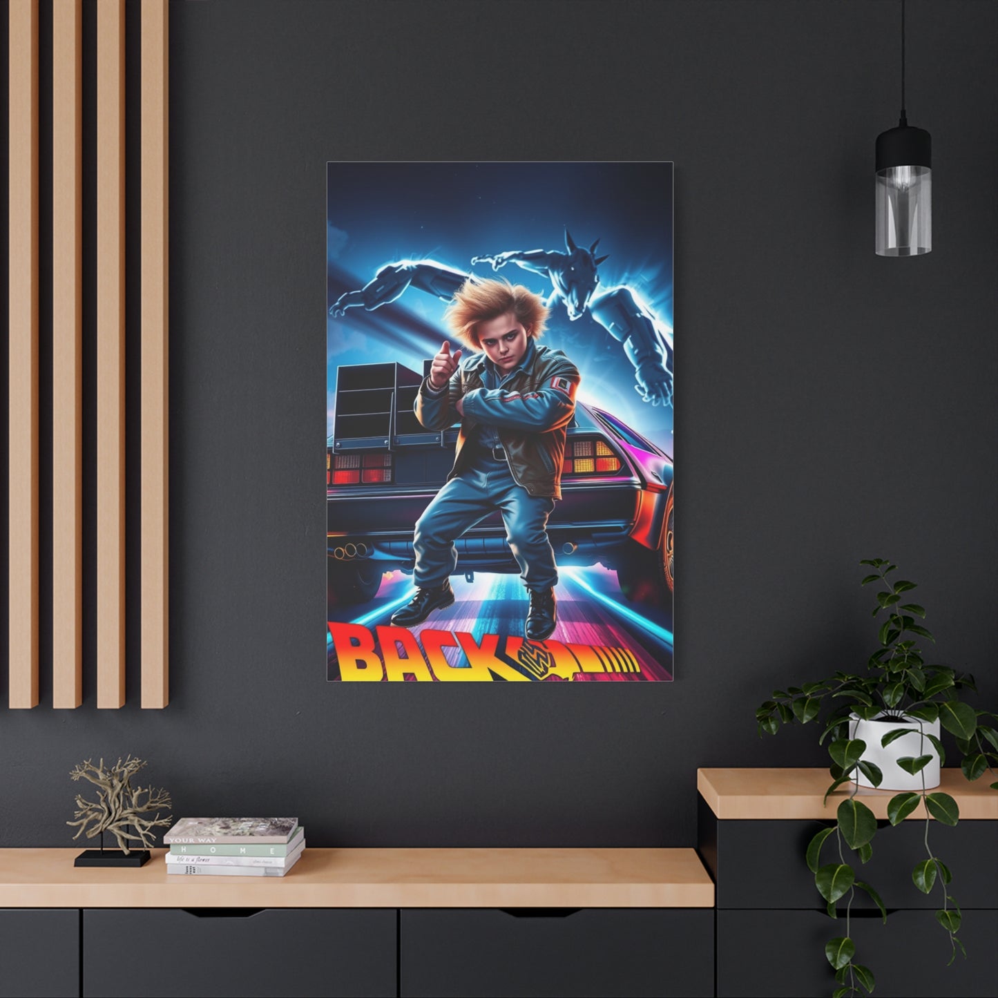 Masterpiece Back to the Future Art Vision Wall Art & Canvas Print