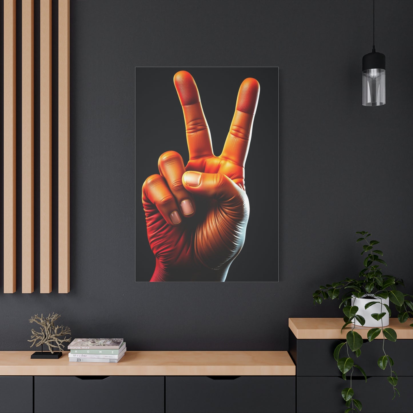 Supreme Peace Sign Art Collection Wall Art & Canvas Print