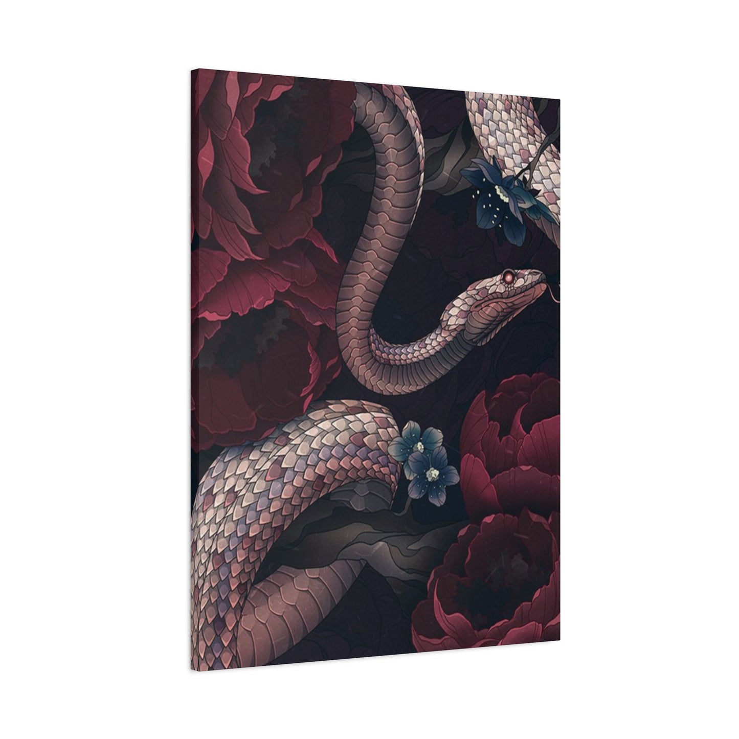 Rose And Snake Wall Art & Canvas Prints