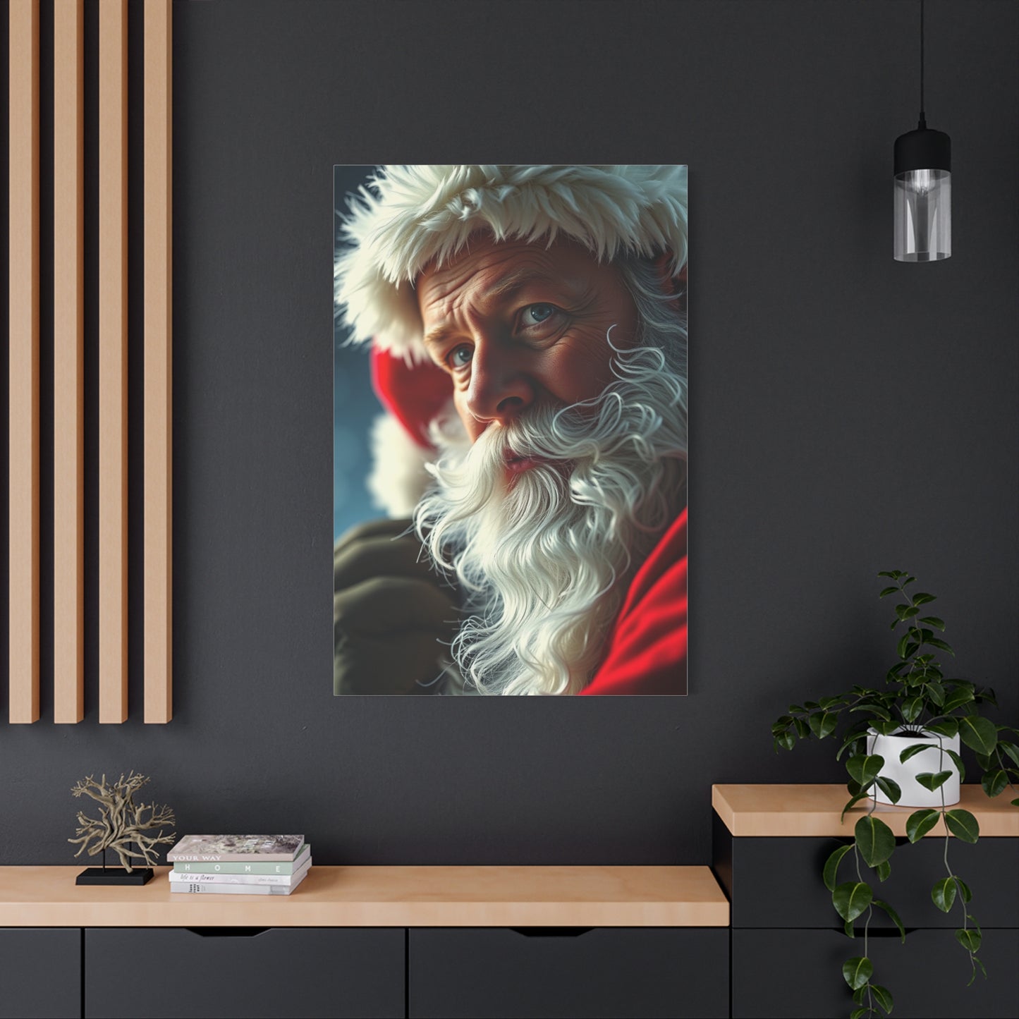 Santa Claus Art Refined Canvas Wall Art & Canvas Print