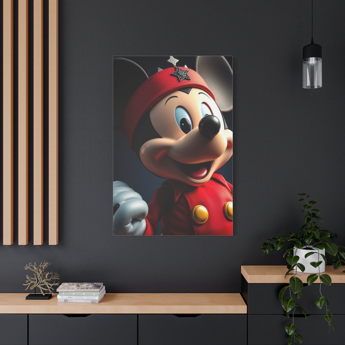 Mickey Paramount Art Wall Art & Canvas Print