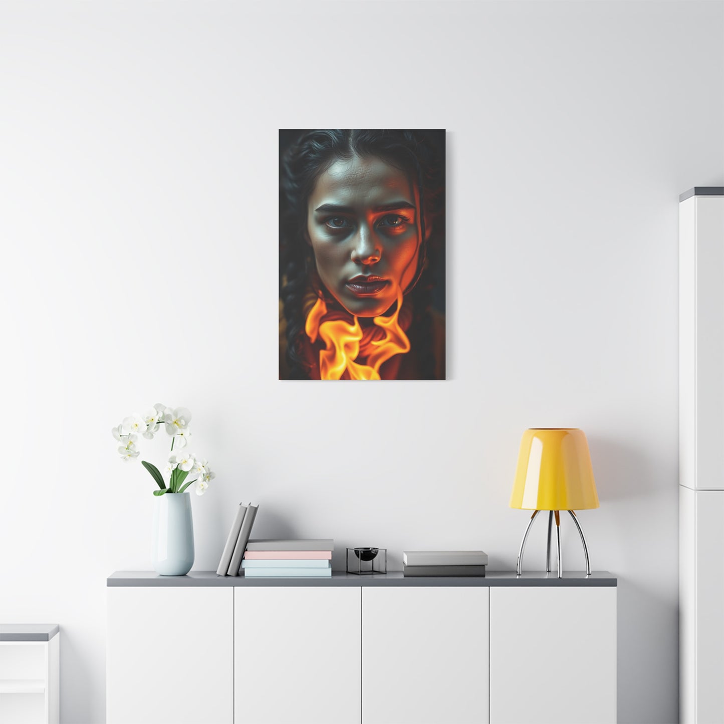 Vibrant Glow Tapestry Wall Art & Canvas Print