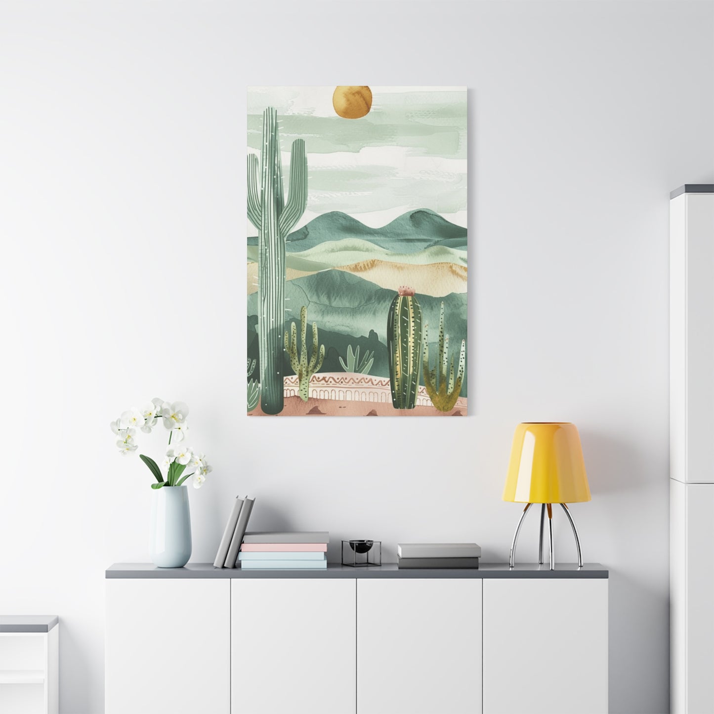 Desert Scenery Painting Wall Art & Canvas Prints