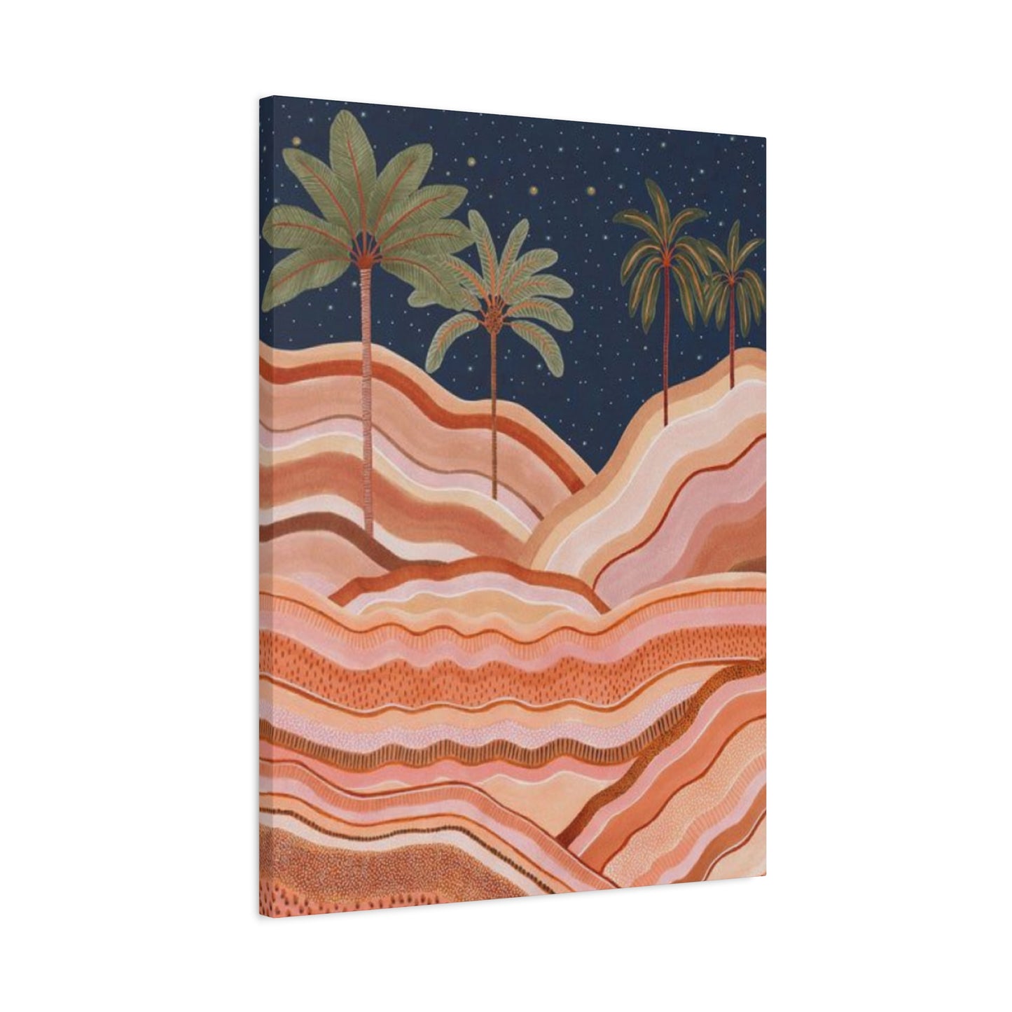 Palm Tree In Desert Wall Art & Canvas Prints