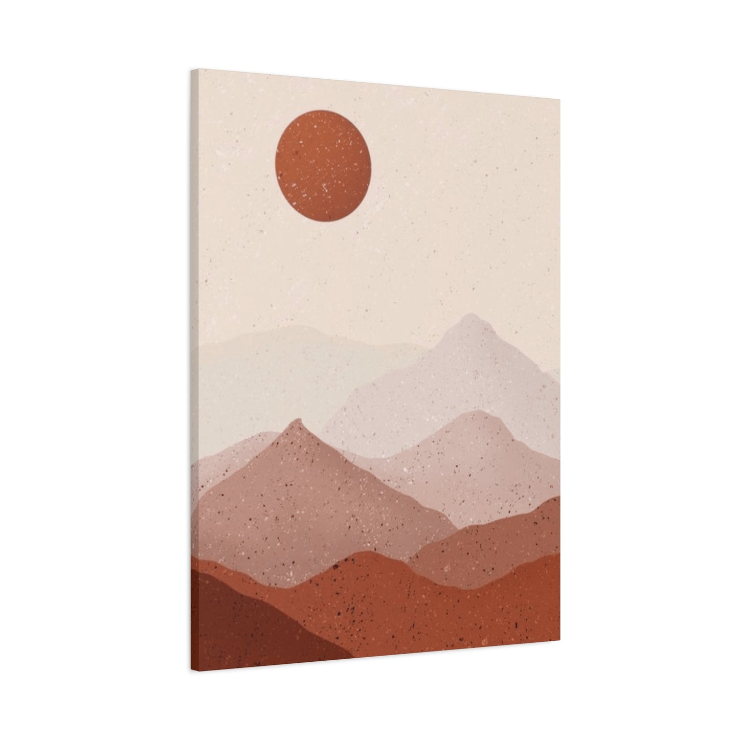Desert and Sun Painting Wall Art & Canvas Prints