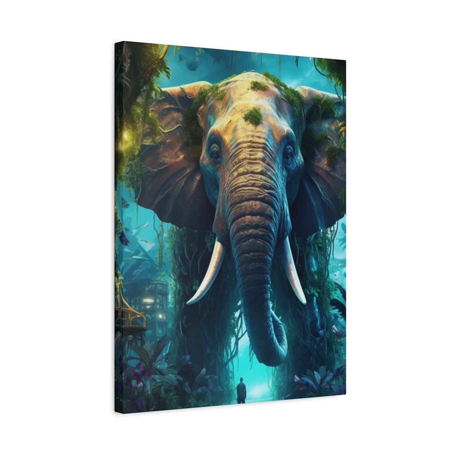 Elephant Statue Wall Art & Canvas Prints