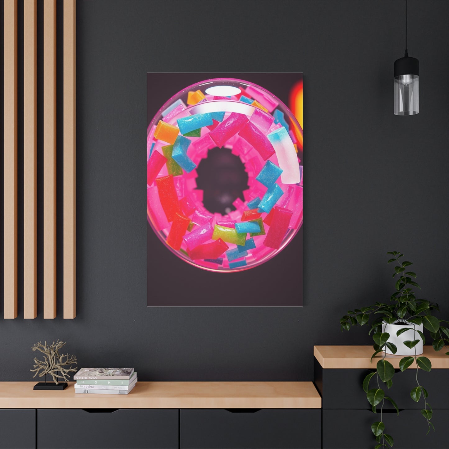 Bubble Gum Art Supreme Gallery Wall Art & Canvas Print