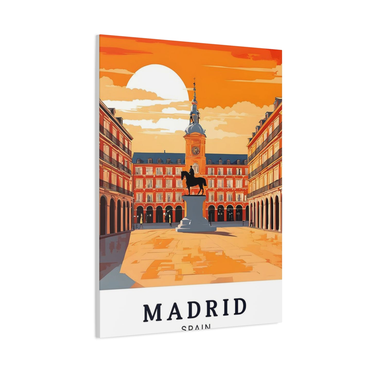 Madrid Spain Poster Wall Art & Canvas Prints