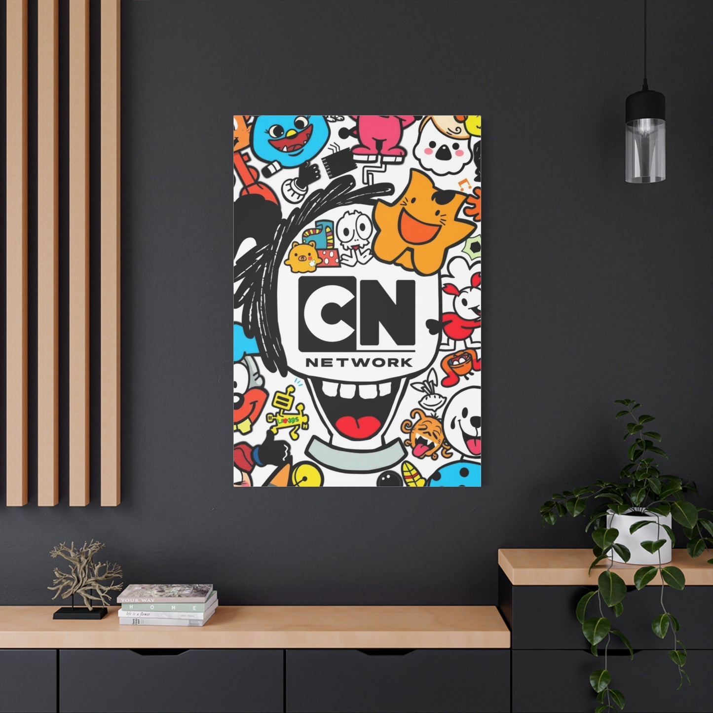 Lavish Cartoon Fusion Art Wall Art & Canvas Print