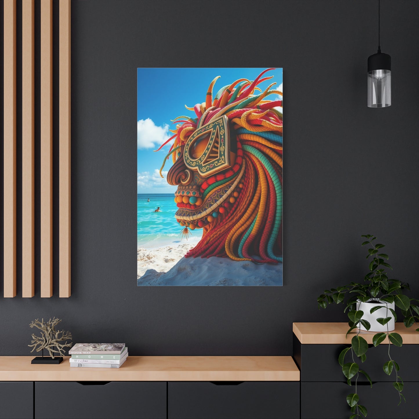 Tranquil Waves Canvas Wall Art & Canvas Print