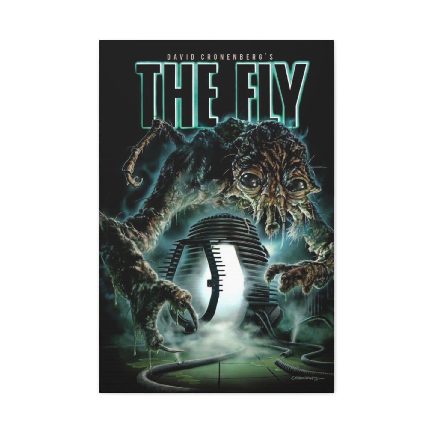 The Fly Horror Movie Poster Wall Art & Canvas Prints