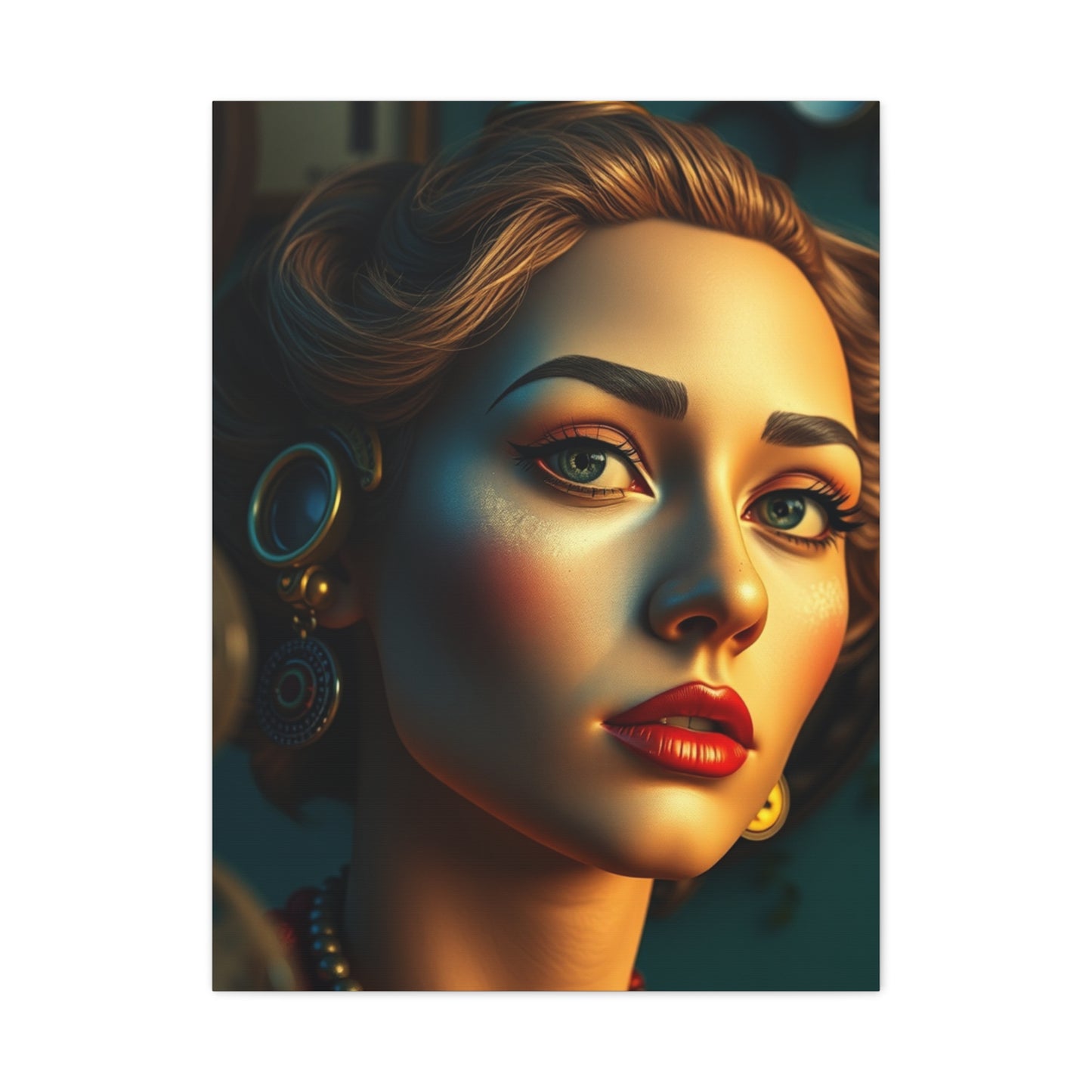 Vintage Elegance Canvas Wall Art & Canvas Print