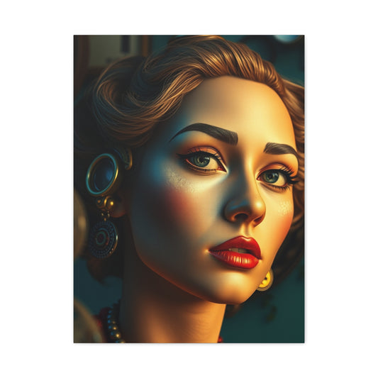 Vintage Elegance Canvas Wall Art & Canvas Print