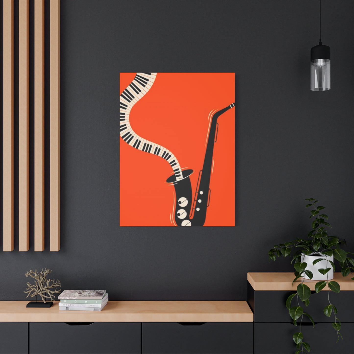 Jazz Music Instrument Wall Art & Canvas Prints