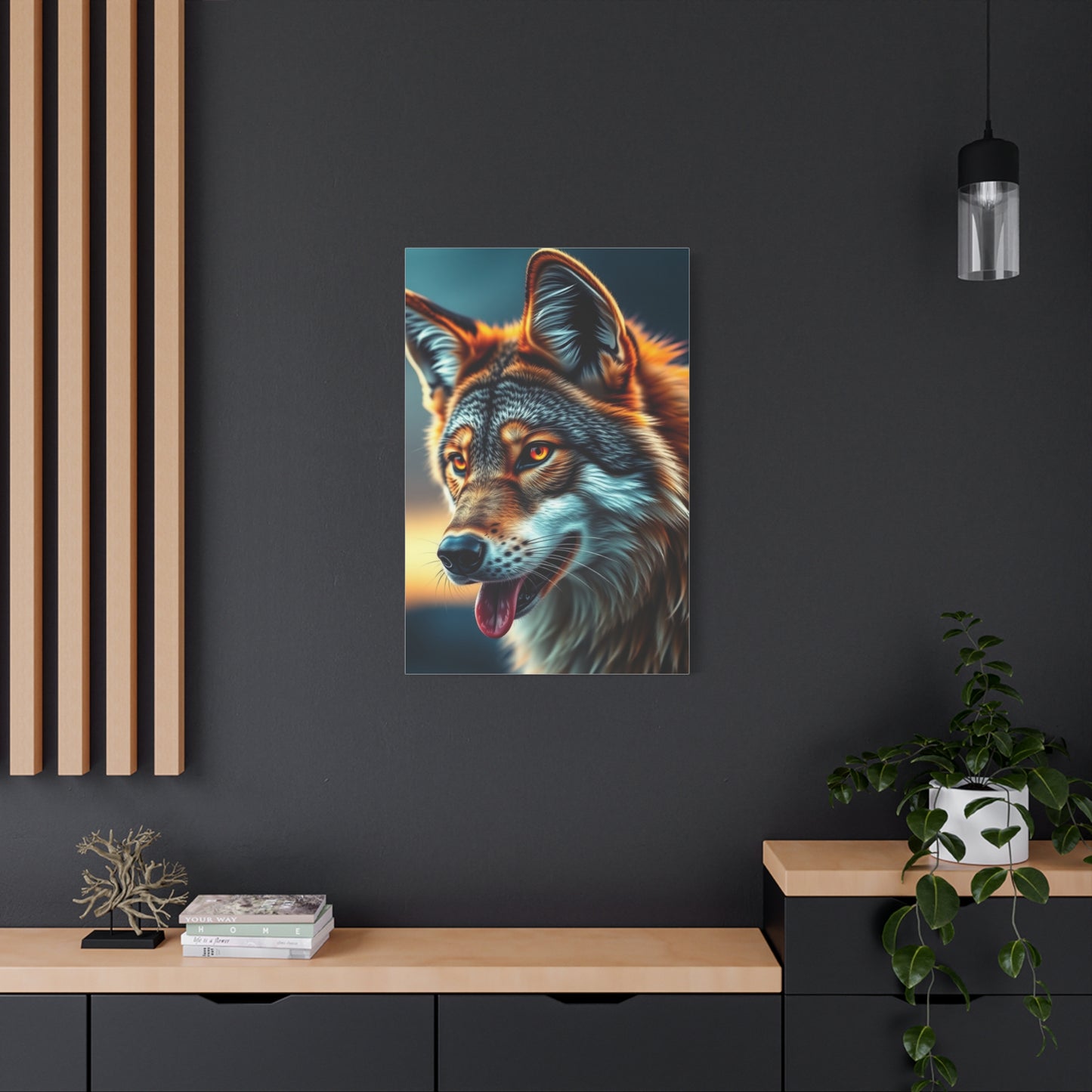 Elite Coyote Art Vision Wall Art & Canvas Print