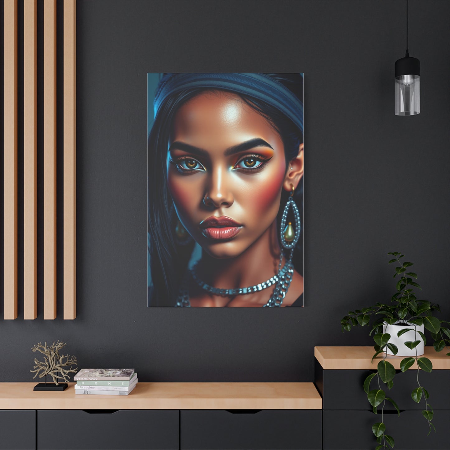 Aaliyah Art Luxury Canvas Wall Art & Canvas Print