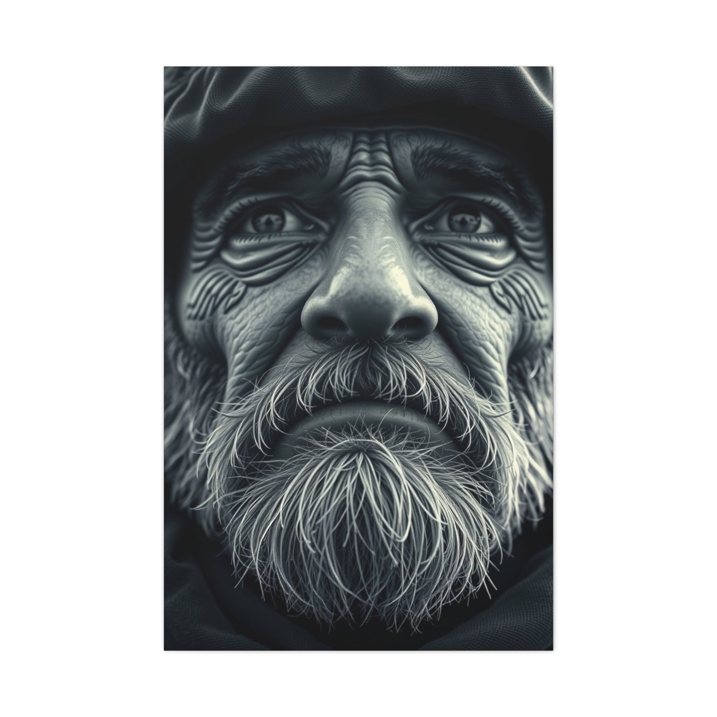 Grayscale Reverie Canvas Wall Art & Canvas Print