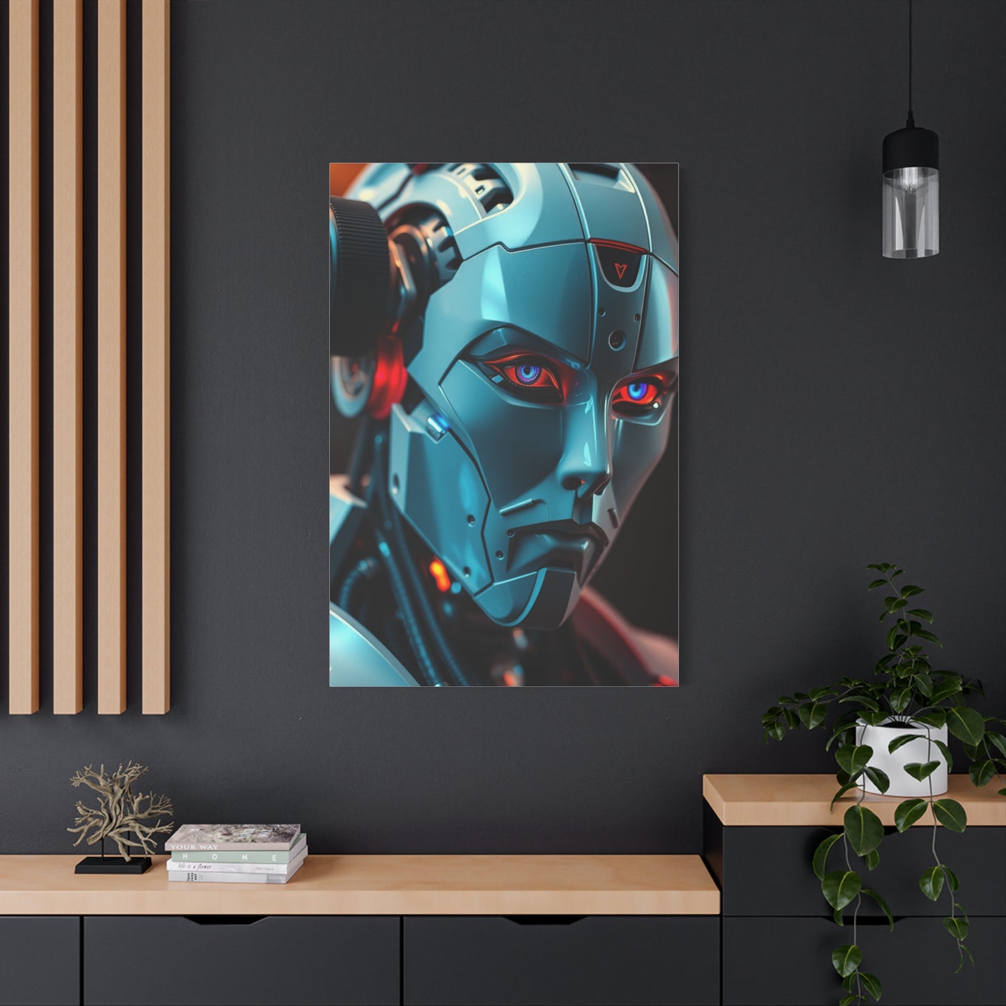 Elite Robot Art Vision Wall Art & Canvas Print