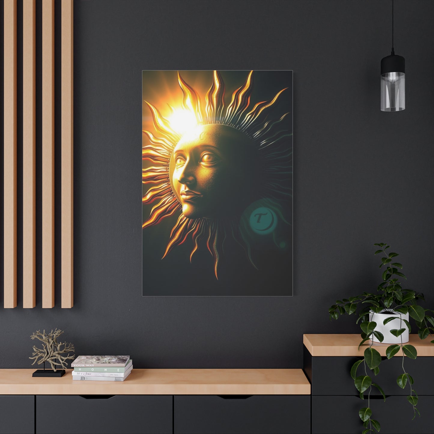 Lunar Solstice Masterpiece wall art & canvas print