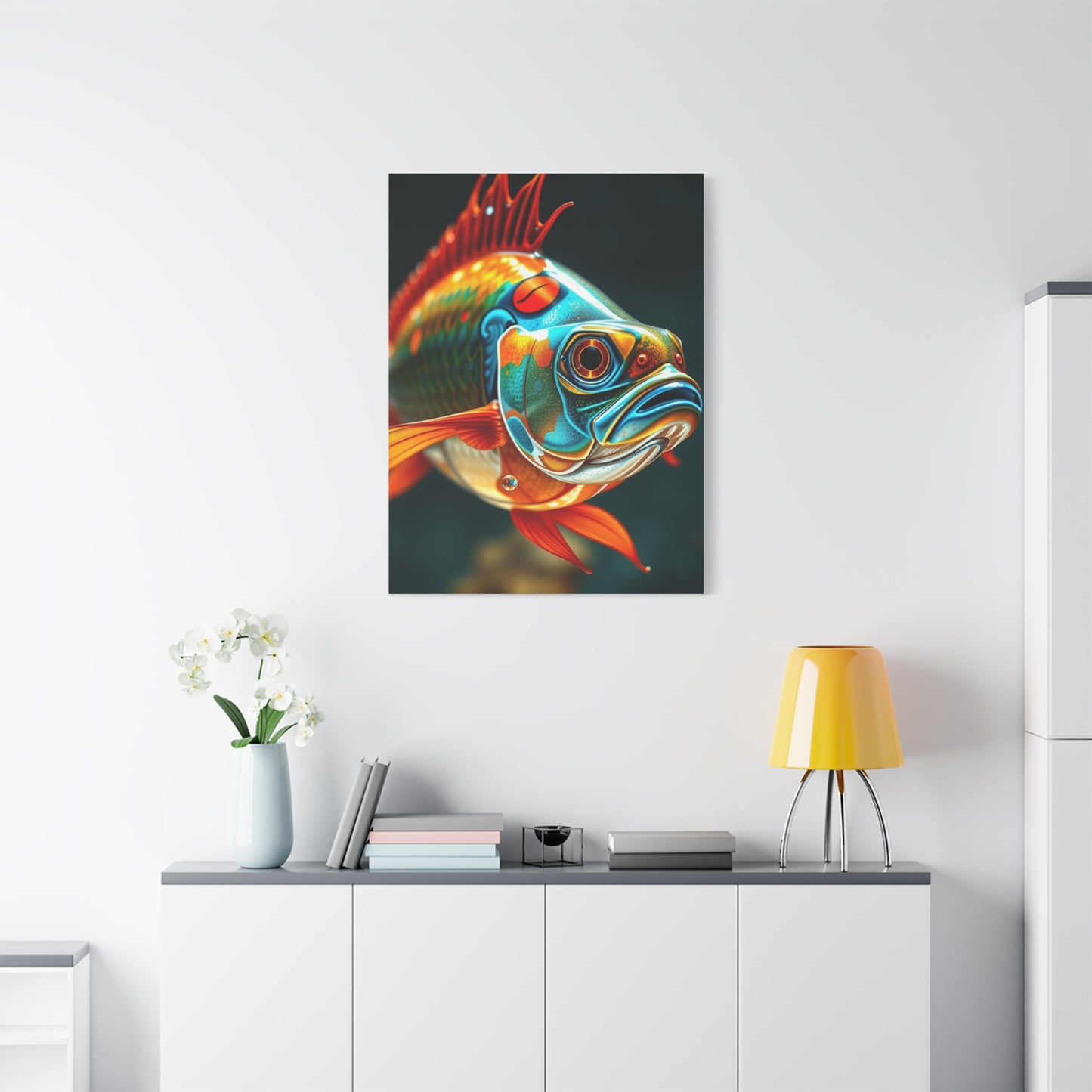 Fish Wall Art Refined Canvas Wall Art & Canvas Print