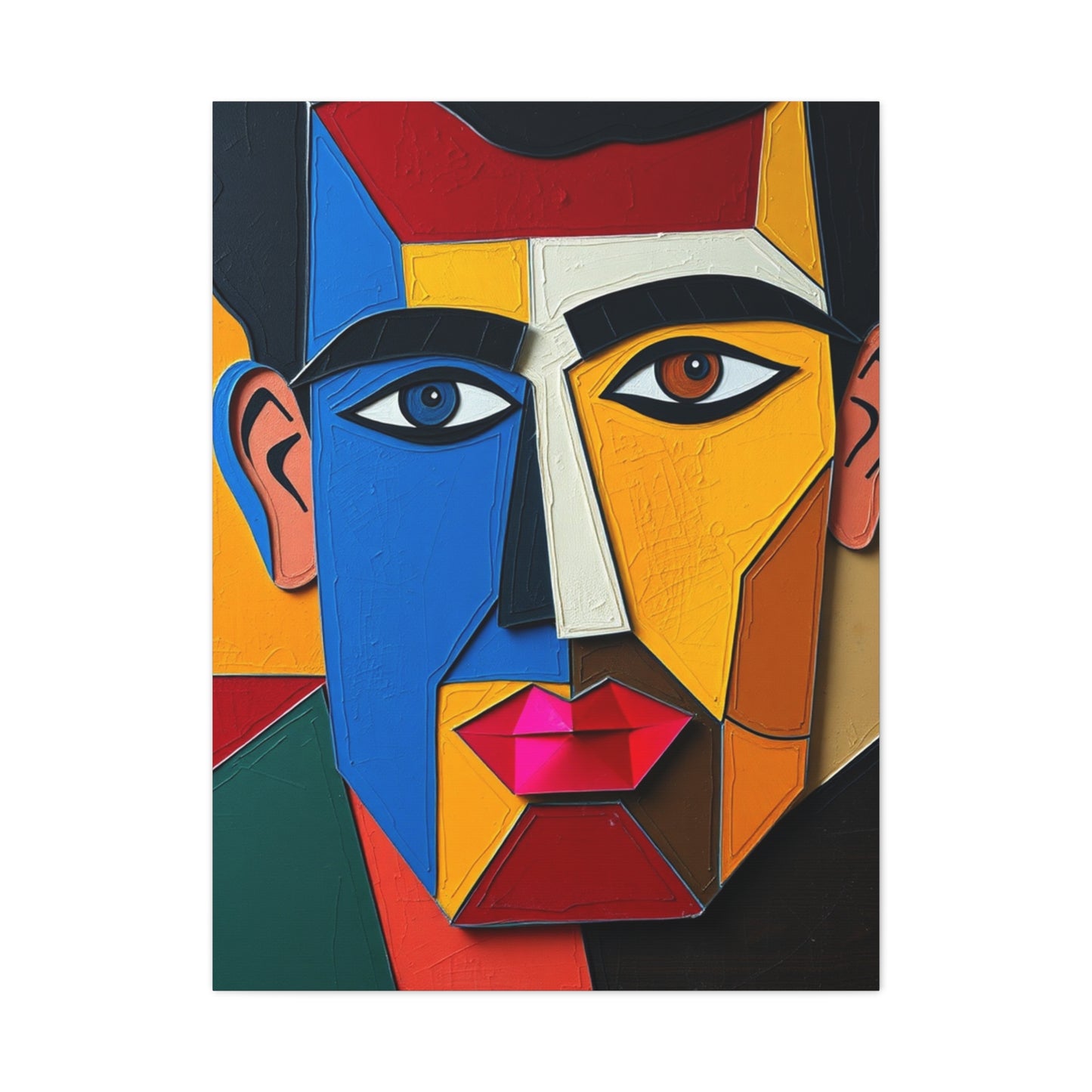 Facet Illumination Artwork Wall Art & Canvas Print