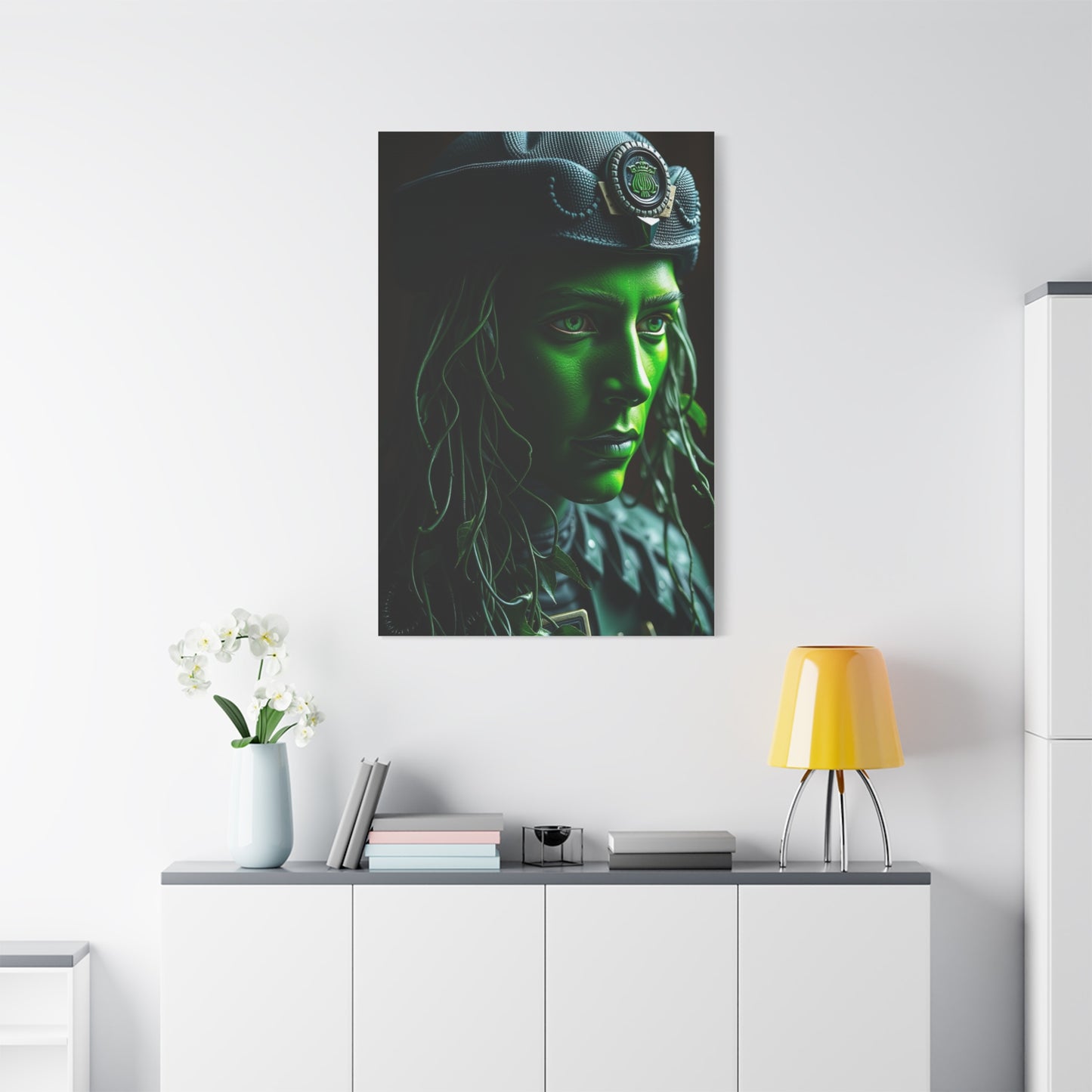 Forest Symphony Painting Wall Art & Canvas Print