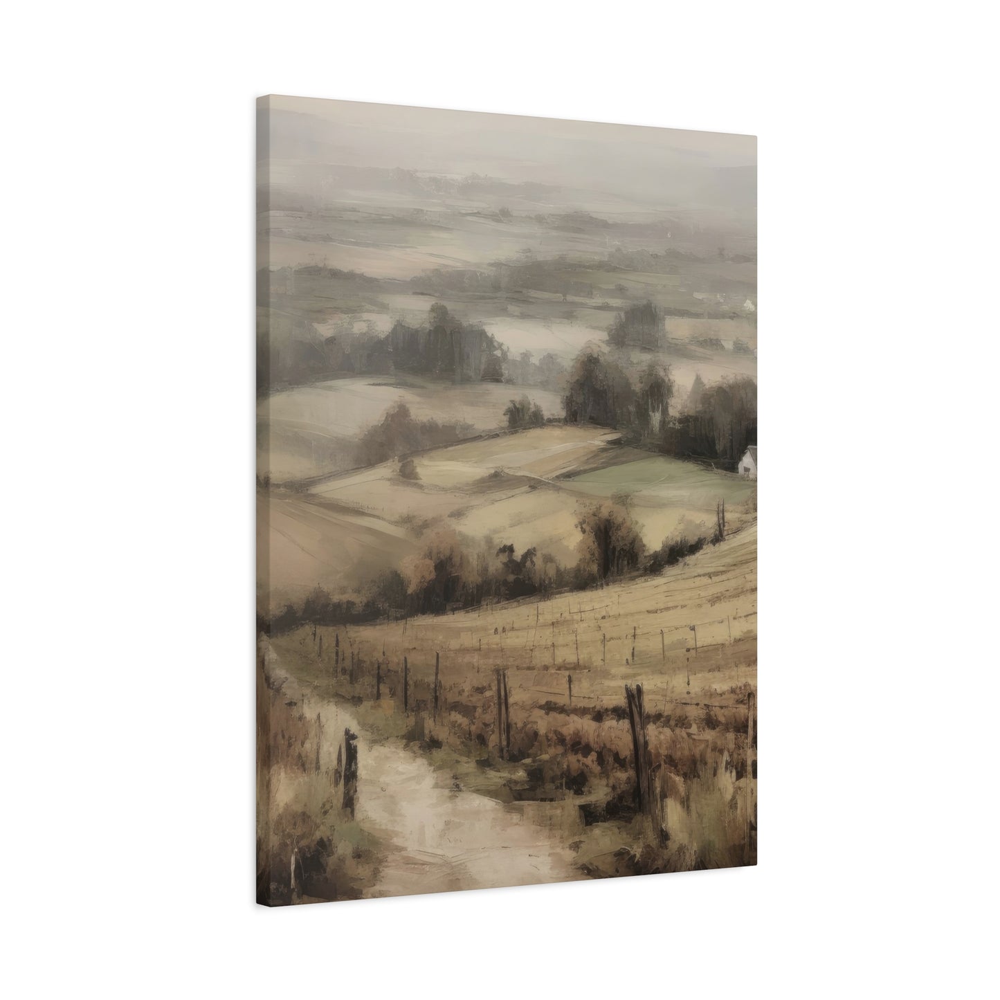 Foggy Countryside Wall Art & Canvas Prints