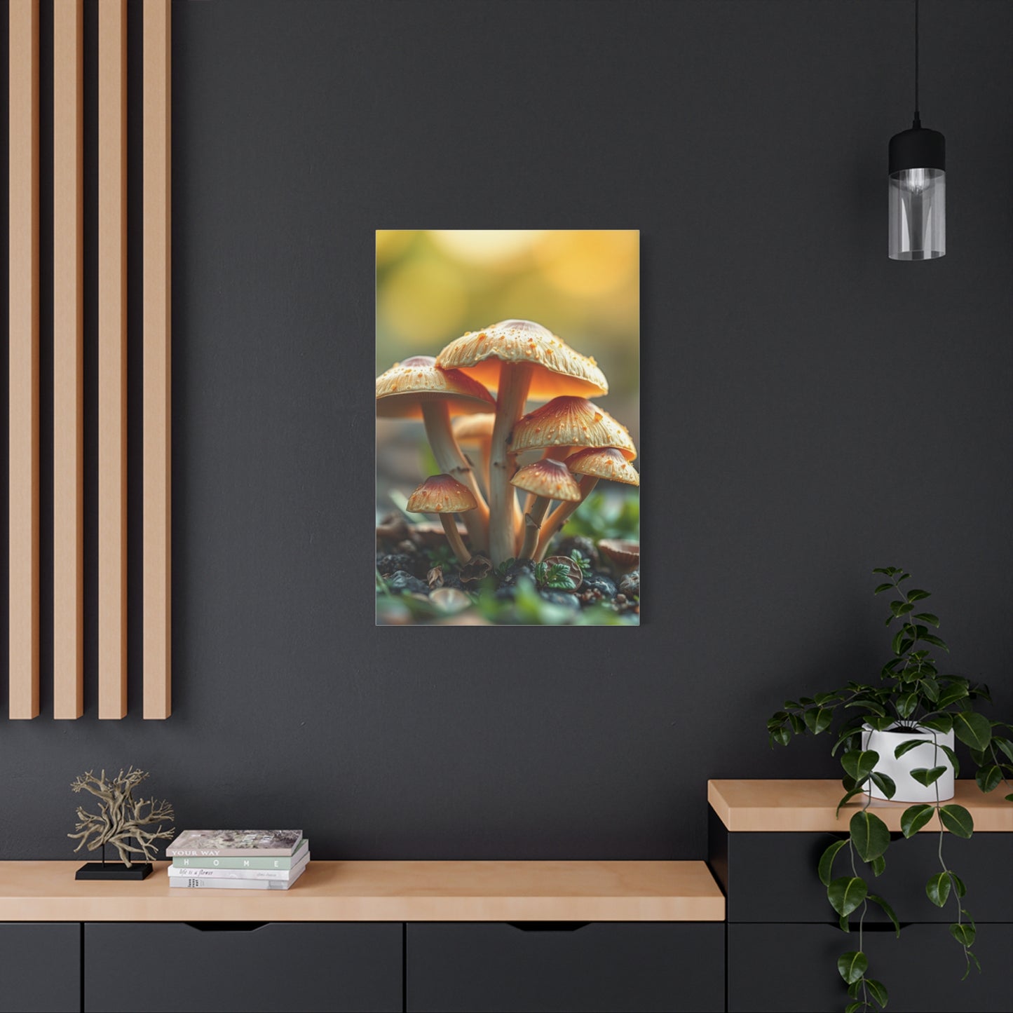Masterpiece Mushrooms Wall Art Vision Wall Art & Canvas Print