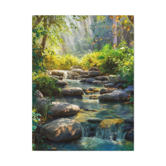 Forest Stream Wall Art & Canvas Prints