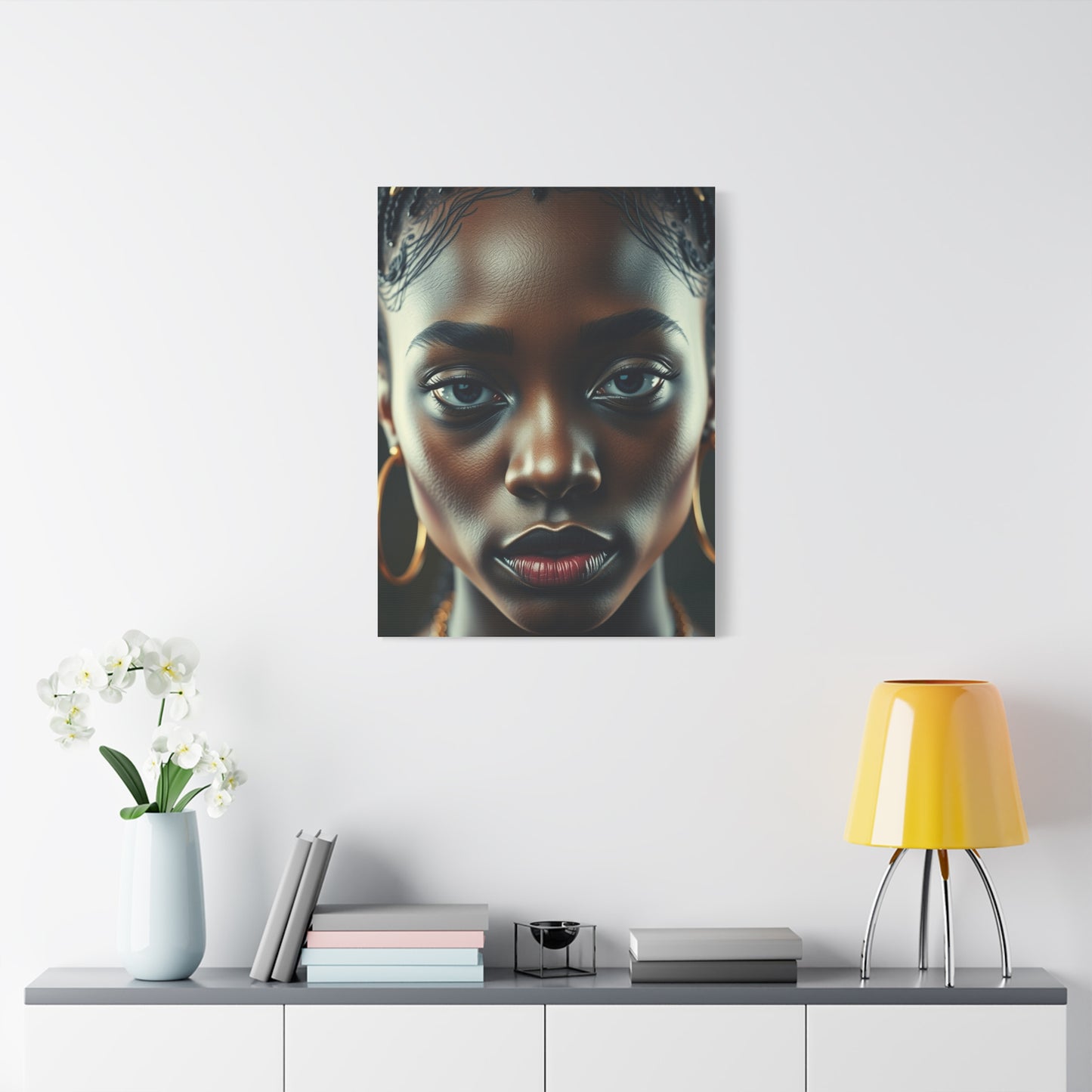 Grandeur of Basquiats Brush Wall Art & Canvas Print