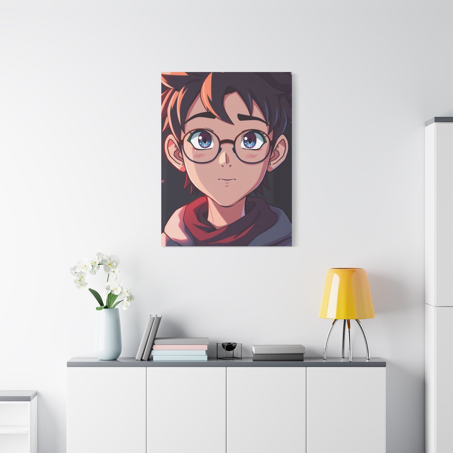 Fanciful Visage Artwork Wall Art & Canvas Print