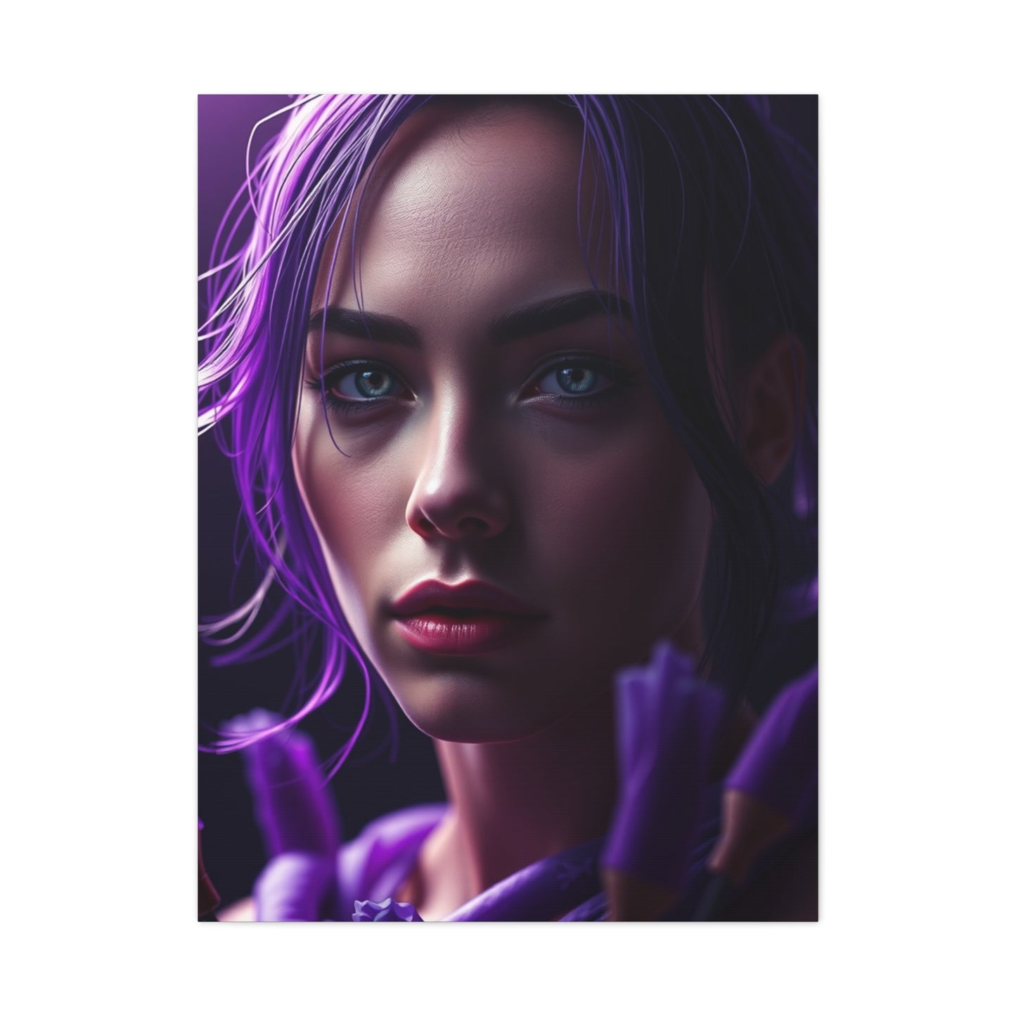 Majestic Amethyst Canvas Wall Art & Canvas Print