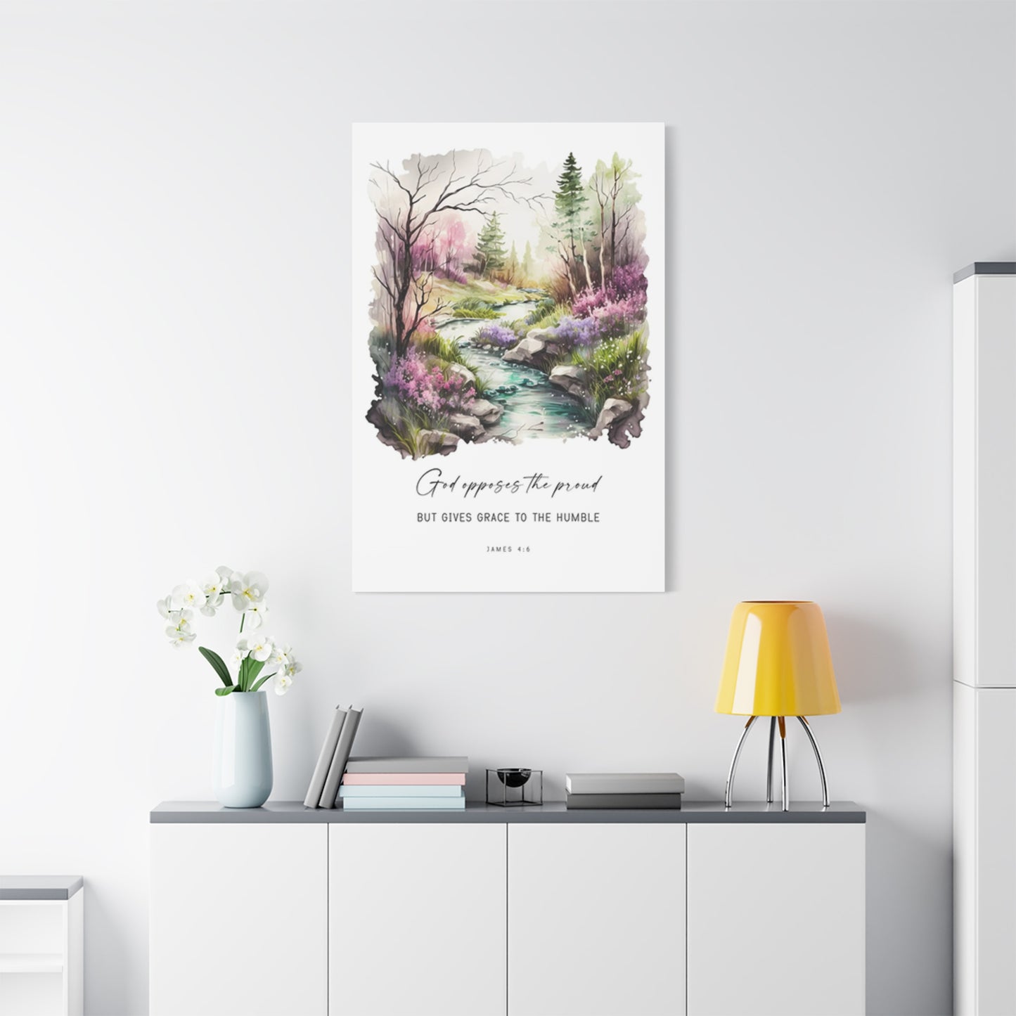Proud God Painting Wall Art & Canvas Prints