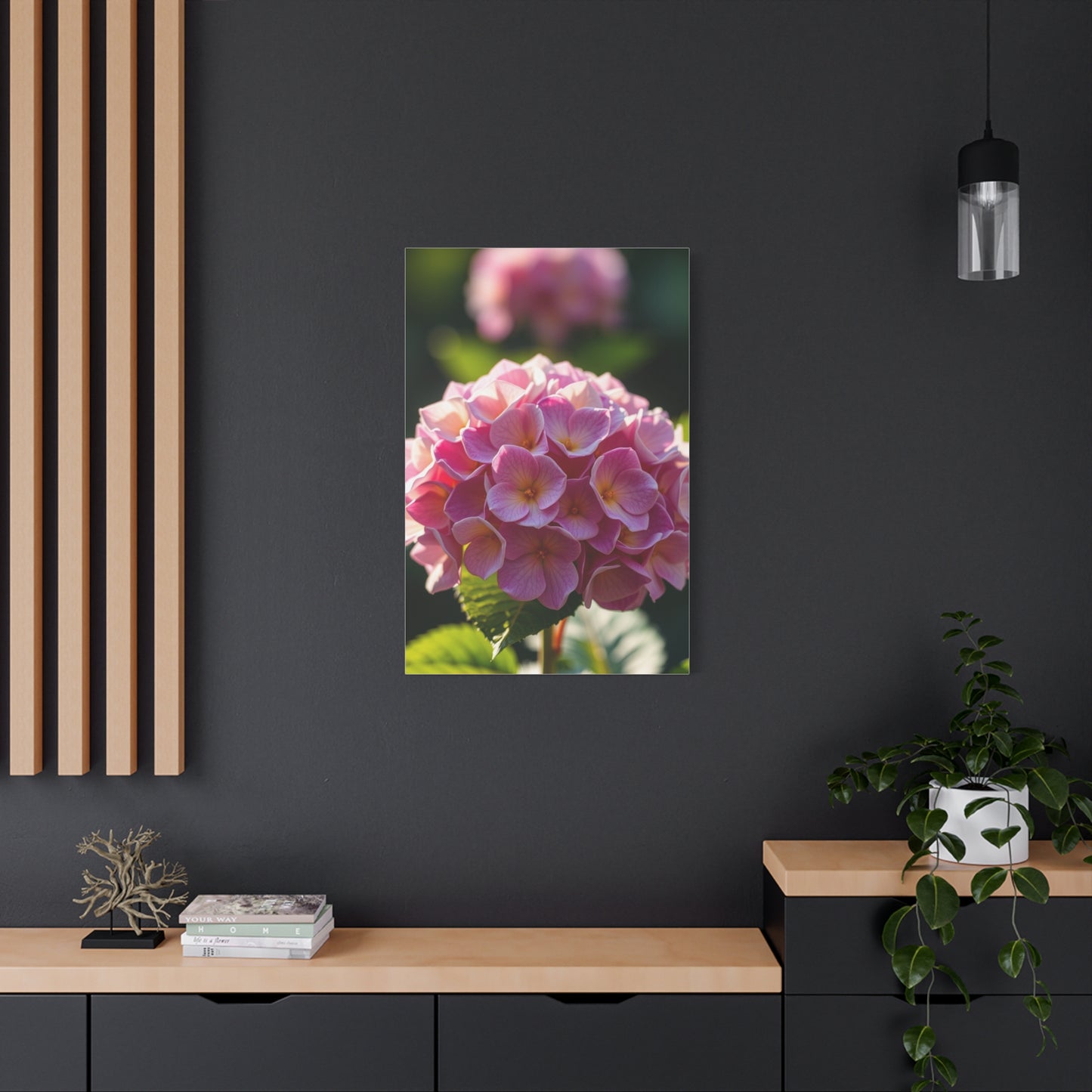Hydrangea Flower Art Luxury Canvas Wall Art & Canvas Print